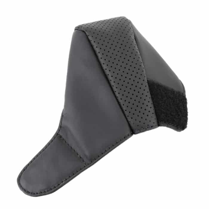 Universelle, rutschfeste, atmungsaktive Echtleder-Schaltknaufabdeckung aus echtem Leder – Bild 4