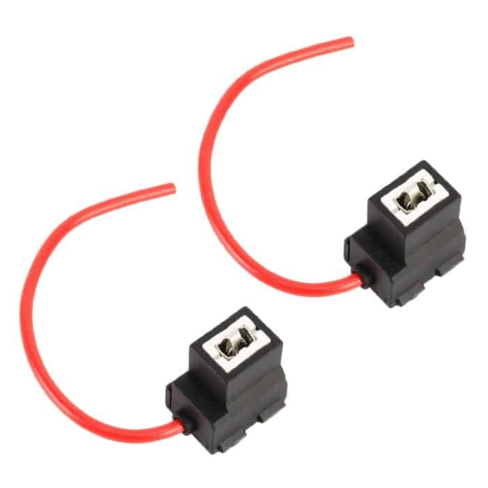 2 PCS Car H1 / H3 Lampenfassung Sockel Buchse mit Kabel – Bild 2
