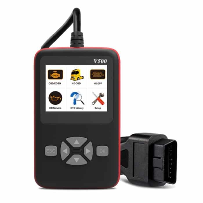 V500 Trunk HD-Lesekarte Professionelles OBDII-Diagnosecode-Scanner-Tool – Bild 1