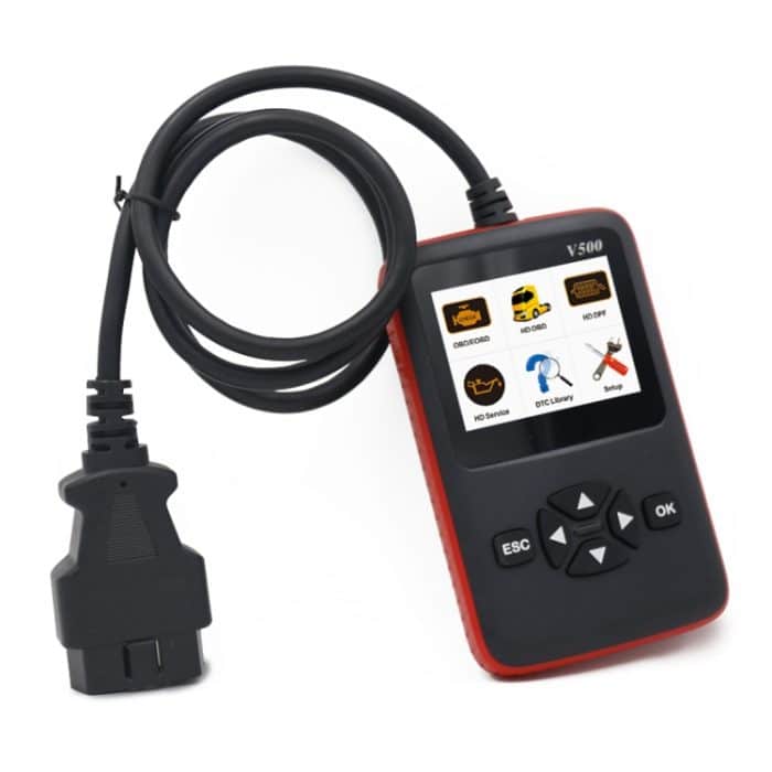 V500 Trunk HD-Lesekarte Professionelles OBDII-Diagnosecode-Scanner-Tool – Bild 4