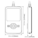 V500 Trunk HD-Lesekarte Professionelles OBDII-Diagnosecode-Scanner-Tool – Bild 7