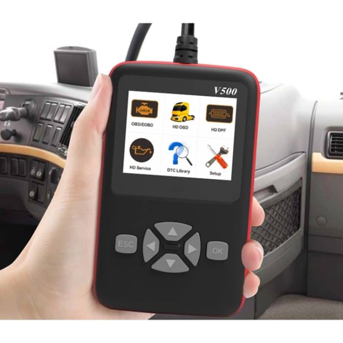 V500 Trunk HD-Lesekarte Professionelles OBDII-Diagnosecode-Scanner-Tool – Bild 8