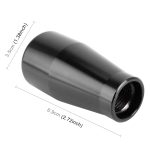 Universeller, einfarbiger, kegelförmiger Schalthebel für das Auto, manueller automatischer Schaltknauf – Bild 3