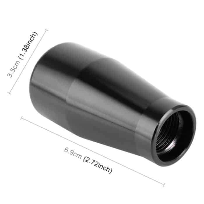 Universeller, einfarbiger, kegelförmiger Schalthebel für das Auto, manueller automatischer Schaltknauf – Bild 3