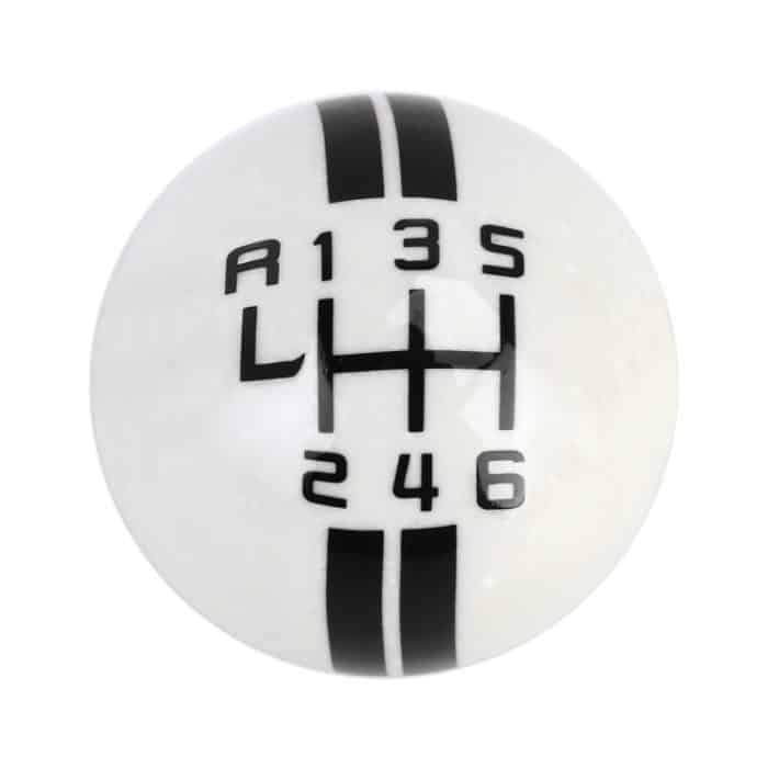 Universeller kugelförmiger Schalthebel aus modifiziertem Harz für Fahrzeuge, manueller 6-Gang-Links-R-Schaltknauf – Bild 4