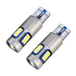 2 PCS T10 / W5W / 168/194 DC12V 2.2W 6000K 180LM 9LEDs SMD-3030 Auto-Abstandsleuchte mit Decoder – Bild 2