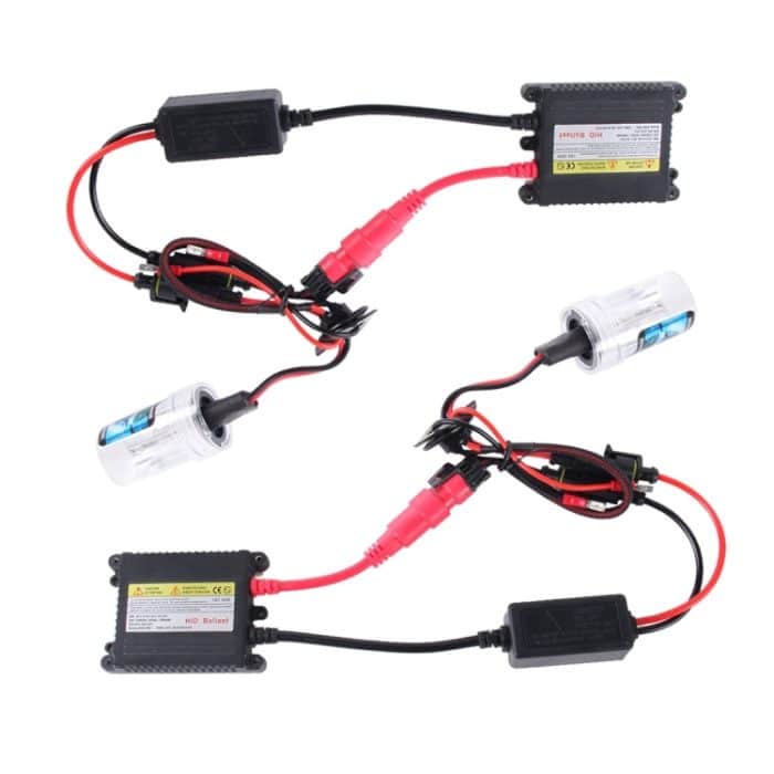2PCS 35W HB4 / 9006 2800 LM Schlankes HID-Xenonlicht mit 2-legiertem HID-Vorschaltgerät, Entladungslampe mit hoher Intensität, Farbtemperatur: 4300K – Bild 2