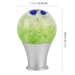 Crystal Ball Shaped Universal Fahrzeug Auto Schalthebel Abdeckung Handbuch Automatischer Aluminium-Schaltknauf – Bild 2