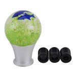 Crystal Ball Shaped Universal Fahrzeug Auto Schalthebel Abdeckung Handbuch Automatischer Aluminium-Schaltknauf – Bild 5