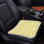 Auto Auto Cooling Bambus Sitzkissenmatte für Family Office Car (zufällige Farblieferung)