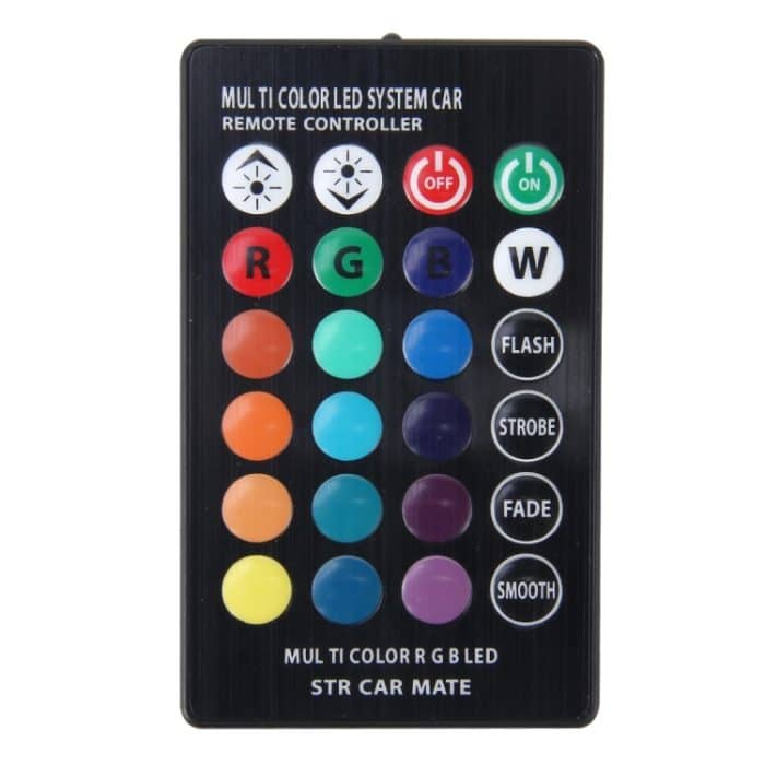 2 PCS T10 2W Auto Flash Strobe Fade Glatt Ferngesteuert Buntes LED Clearance Dekoratives Licht, DC 12V – Bild 4