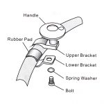 YI-269 Auto Universal Wheel Control Griff Spinner Knob Zusatz-Booster-Kugel – Bild 7