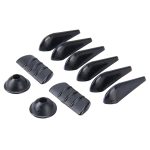 10 PCS Car Exterior Rubber Geräuschunterdrückendes Kit zur Einstellung des Luftstroms – Bild 2