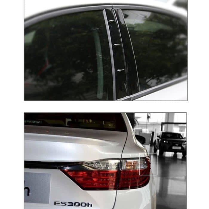 10 PCS Car Exterior Rubber Geräuschunterdrückendes Kit zur Einstellung des Luftstroms – Bild 9