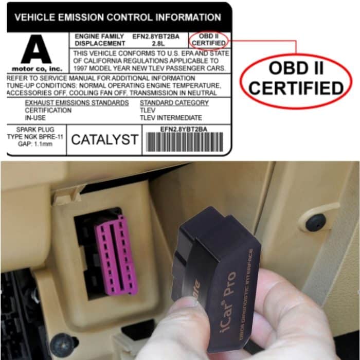 Vgate iCar Pro OBDII Bluetooth V3.0 Auto-Scanner-Tool, unterstützt Android, unterstützt alle OBDII-Protokolle – Bild 7