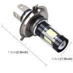 H4 7W 420LM 6000K Auto-Nebelscheinwerfer mit 42 SMD-3528 LED-Lampen, DC 12V, H4 – Bild 5