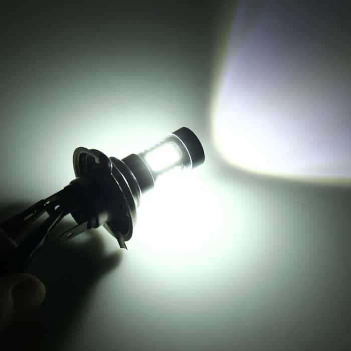 H4 7W 420LM 6000K Auto-Nebelscheinwerfer mit 42 SMD-3528 LED-Lampen, DC 12V, H4 – Bild 6