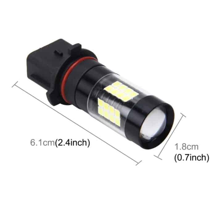 P13W 7W 420LM 6000K Auto-Nebelscheinwerfer mit 43 SMD-3528 LED-Lampen, DC 12V, P13W 7W – Bild 5