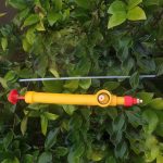 Hochdruck-Plastikflaschen-Getränk-Getränkewagen-Pistole-Sprühkolben-Sprüher-Koks-Flaschen-Sprüher-manueller Druck-Sprüher, zufällige Farblieferung – Bild 7