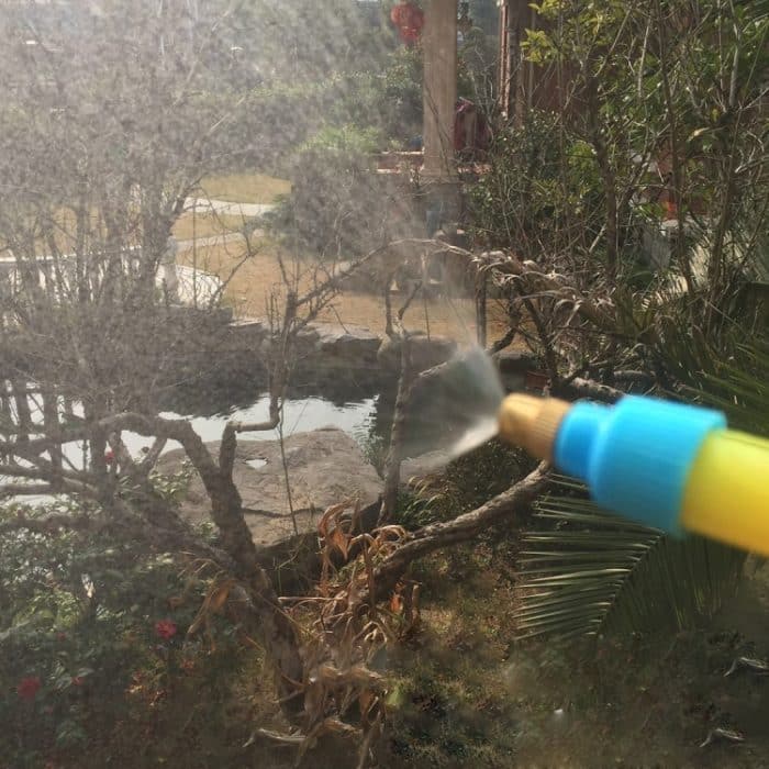 Hochdruck-Plastikflaschen-Getränk-Getränkewagen-Pistole-Sprühkolben-Sprüher-Koks-Flaschen-Sprüher-manueller Druck-Sprüher, zufällige Farblieferung – Bild 8