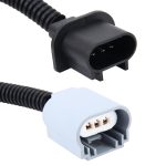 2 PCS H13 Auto HID Xenon-Scheinwerfer-Konvertierungskabel von Stecker zu Buchse mit Keramikadapterbuchse – Bild 4