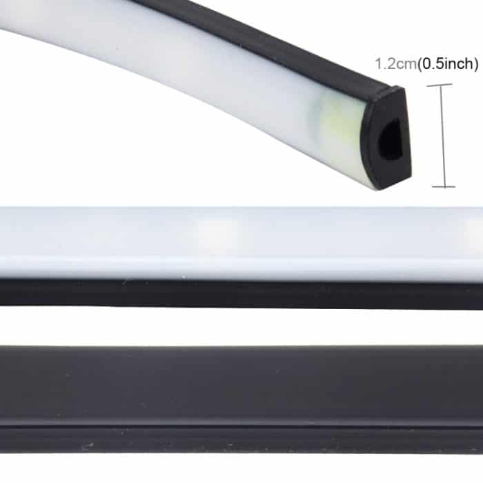 4 in 1 90 cm / 120 cm RGB Bunt blinkendes dekoratives Chasis-Licht Sound Control Light Musik-Rhythmuslicht mit drahtloser Fernbedienung, DC 12V – Bild 4