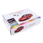 4 in 1 90 cm / 120 cm RGB Bunt blinkendes dekoratives Chasis-Licht Sound Control Light Musik-Rhythmuslicht mit drahtloser Fernbedienung, DC 12V – Bild 6