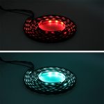 4 in 1 90 cm / 120 cm RGB Bunt blinkendes dekoratives Chasis-Licht Sound Control Light Musik-Rhythmuslicht mit drahtloser Fernbedienung, DC 12V – Bild 7