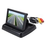 Faltbarer 4,3-Zoll-Digital-TFT-LCD-Auto-High-Definition-Monitor, unterstützt die automatische Rückwärtsbildschirmfunktion