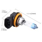 2 PCS H8 / H11 55W 1700 LM 4300K ​​HID-Lampen Xenon-Lampen, DC 12V – Bild 5