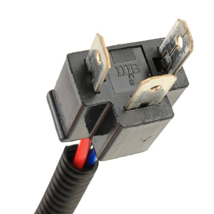 1 Paar H4-Stecker mit H13-Buchse Lampenfassung Sockelhalterung mit Draht – Bild 3