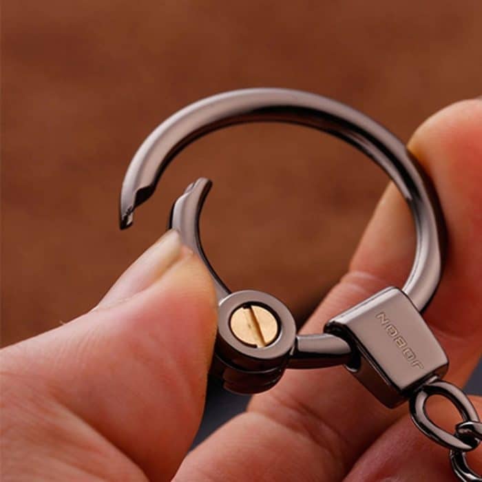 Metall Auto Form dekorative Schlüsselbundhalter (zufällige Farblieferung) – Bild 4