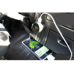 3 in 1 Universal Car Digitaler Spannungsmesser Temperaturmesser USB-Ladegerät, DC12-24V (zufällige Farblieferung) – Bild 6