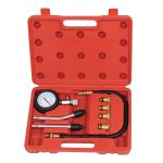 Kfz-mechanische Stethoskope Mechanischer Geräuschdetektor mit Druckmessgerät und Düsen