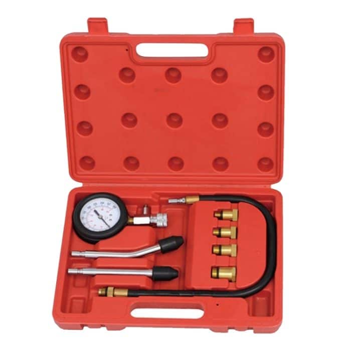 CMS8644.jpg Kfz-mechanische Stethoskope Mechanischer Geräuschdetektor mit Druckmessgerät und Düsen – Bild 1