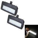 2 PCS Weißlicht Auto LED Kosmetikspiegel Lampenleuchten mit 18 SMD-3528 Lampen für BMW F10 / F11 / F07 / F01 / F02 / F03 / F04