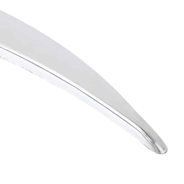 2 PCS Universal Auto Auto Kunststoff Karosserie Stoßstange Schutz Protektor Streifen Aufkleber (Silber) – Bild 4