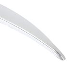 4 PCS Universal Auto Auto Kunststoff Karosserie Stoßstange Schutz Protektor Streifen Aufkleber (Silber) – Bild 4