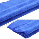 2 PCS Schnelltrocknende Mikrofaser-Wildledertücher Reinigungstuch Kratzfestes Auto Detaillierte Pflegetücher zum Abwischen von Wassernebel (blau) – Bild 5