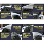 8 Funktion Gartenwasserpistole Multifunktionale Gartenpistole Gartenspritzpistole Wasserpistolen Einstellbare Schlauchdüsen 8 Muster Gartenwasserpistole – Bild 7