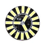 2 Stück 1156/BA15S 1 W 50 LM 6000 K Auto-Abbiegelicht mit 19 SMD-4014 LED-Lampen, DC 12 V, 1156/BA15S 1W – Bild 4