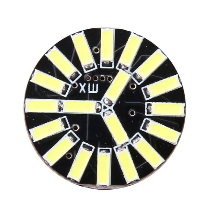 2 Stück 1156/BA15S 1 W 50 LM 6000 K Auto-Abbiegelicht mit 19 SMD-4014 LED-Lampen, DC 12 V, 1156/BA15S 1W – Bild 4