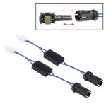 2 PCS T10 Auto Auto Clearance Light Warnfehlerfreier Decoderadapter für DC 12V / 3W