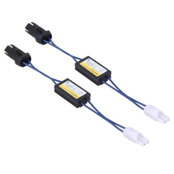 2 PCS T10 Auto Auto Clearance Light Warnfehlerfreier Decoderadapter für DC 12V / 3W – Bild 2