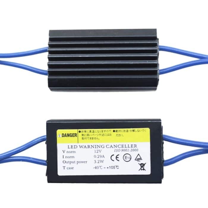 2 PCS T10 Auto Auto Clearance Light Warnfehlerfreier Decoderadapter für DC 12V / 3W – Bild 4