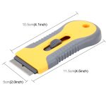 Auto Auto Aluminium Skalierbares Multifunktions-Reinigungsmesser-Werkzeug mit Kunststoffgriff für Fensterreinigungsfolie – Bild 2