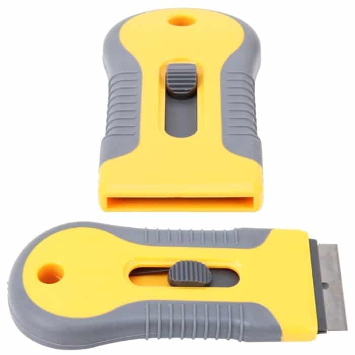 Auto Auto Aluminium Skalierbares Multifunktions-Reinigungsmesser-Werkzeug mit Kunststoffgriff für Fensterreinigungsfolie – Bild 4