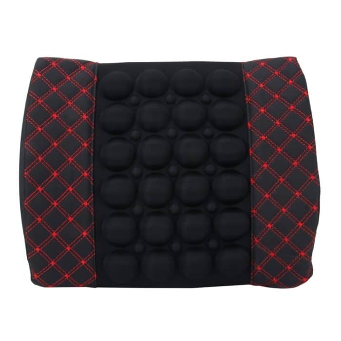 Four Season Chemical Fiber Wrapping Lendenwirbelsitz-Entspannungs-Taillenstützkissen für Auto, Büro, Familie – Bild 6