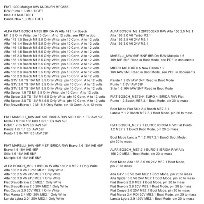 Galletto 1260 ECU Chip-Tuning-Schnittstelle Galletto Flasher Autodiagnosekabel für Volkswagen / Audi / Skoda – Bild 12
