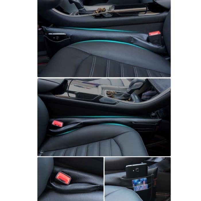 Ein Paar Universal-Autositzfänger, Lückenfüller, Seitentaschen-Organizer, auslaufsichere Aufbewahrungstaschen für Sitzspalten, Seat Anti Tampon Pad 1, Seat Anti Tampon Pad 2, Seat Anti Tampon Pad 3, Seat Anti Tampon Pad 4 – Bild 4